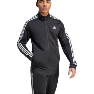 Black Adidas Zip Up Sweater (S)